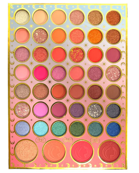 IGOODCO Colorful Butterflies 74 Color Eye &amp; Face Palette