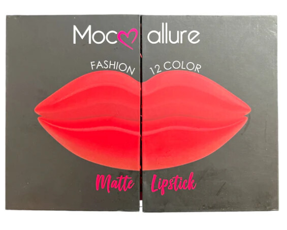 Mocallure 12 Color Matte Lipstick Box