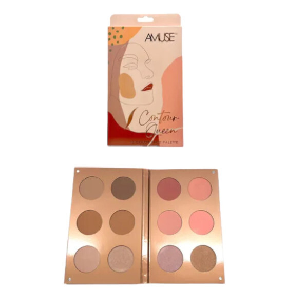 Amuse Contour Queen 12 Color Face Palette