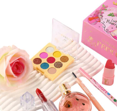 GIRABELLA Yellow Hair Complete Makeup Musical Box