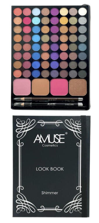 Amuse Cosmetic Look Book Shimmer Eyeshadow Palette