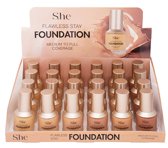 S.H.E. Flawless Stay Medium to Full Coverage Foundation