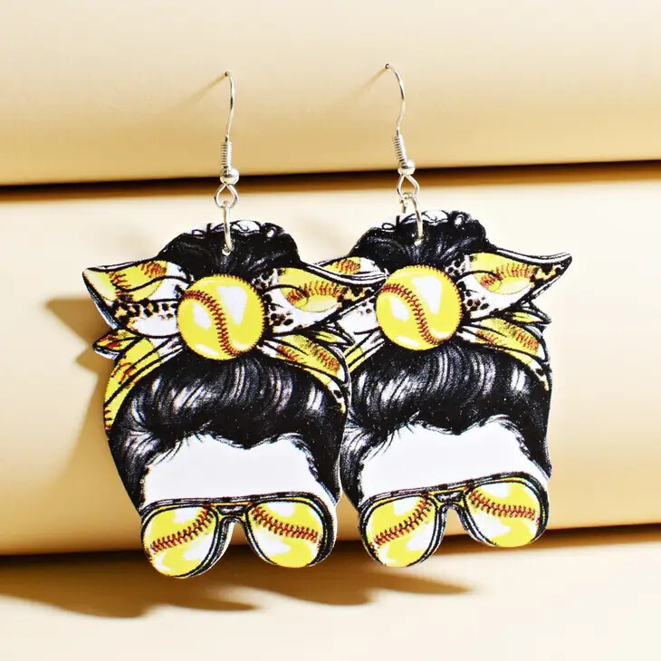 Softball Mom Earrings