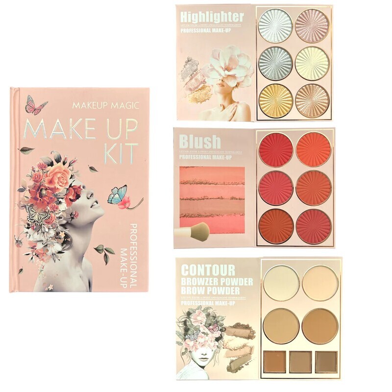 Makeup Magic Eyeshadow, Highlight, Blush, &amp; Contour Kit