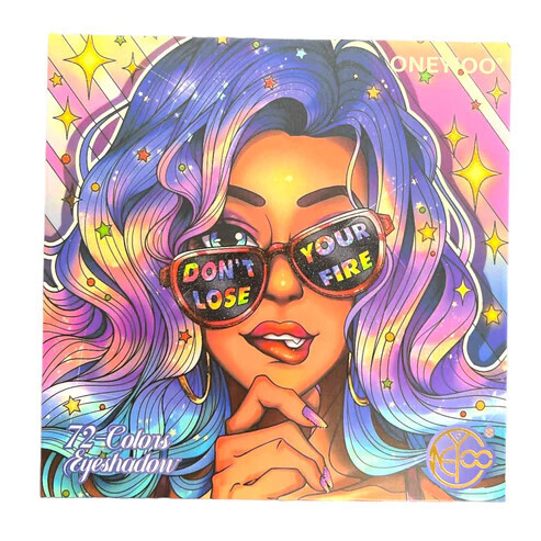 ONEY100 Don&#39;t Lose Your Fire 72 Color Eyeshadow Palette