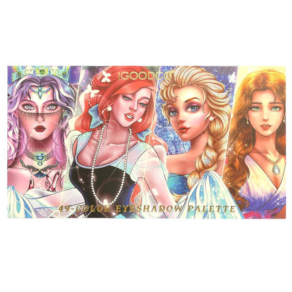 IGOODCO 4 Princesses 49 Color Eyeshadow Palette