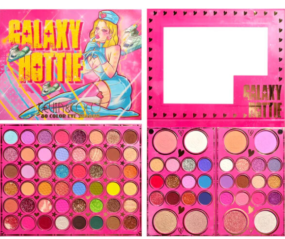 Kevin &amp; Coco Galaxy Hottie 80 Color Eyeshadow Palette