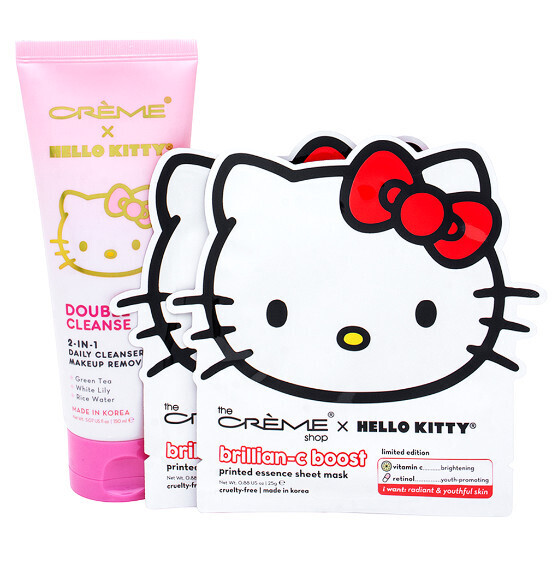 The Creme Shop Hello Kitty Fresh Glow Skincare Kit Set