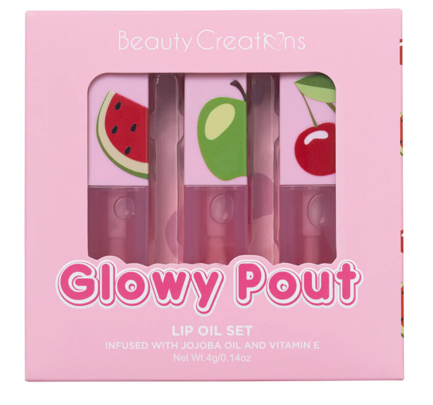 Beauty Creations Glowy Pout Lip Oil Set