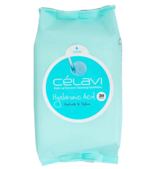 Celavi Hyaluronic Acid Makeup Remover Cleansing Wipes