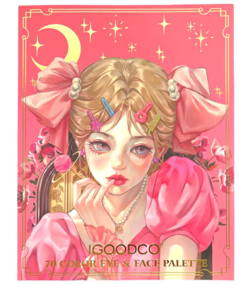 IGOODCO Moon and Stars 70 Color Eyeshadow and Face Palette