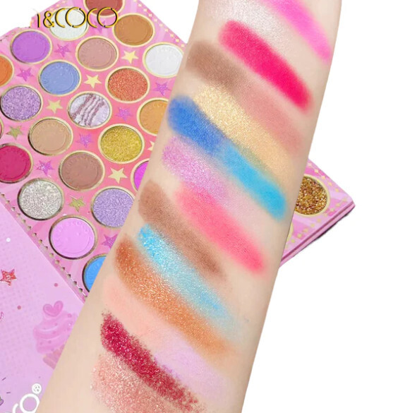 Kevin &amp; Coco Heart Glasses 82 Color Fashion Eyeshadow