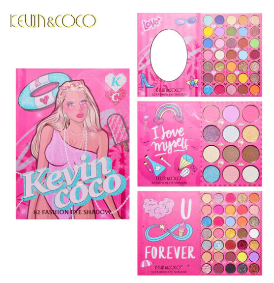 Kevin &amp; Coco Popsicle 82 Color Fashion Eyeshadow