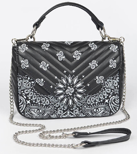 Bandana Print handles tote