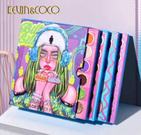 KEVIN &amp; COCO 102 Color Trendy Cool Elf Eyeshadow Palette