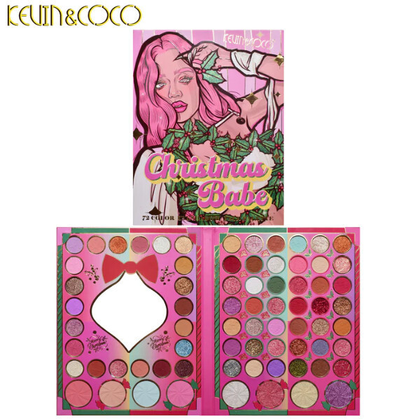 KEVIN &amp; COCO 72 Color Red Fruit Eyeshadow Palette