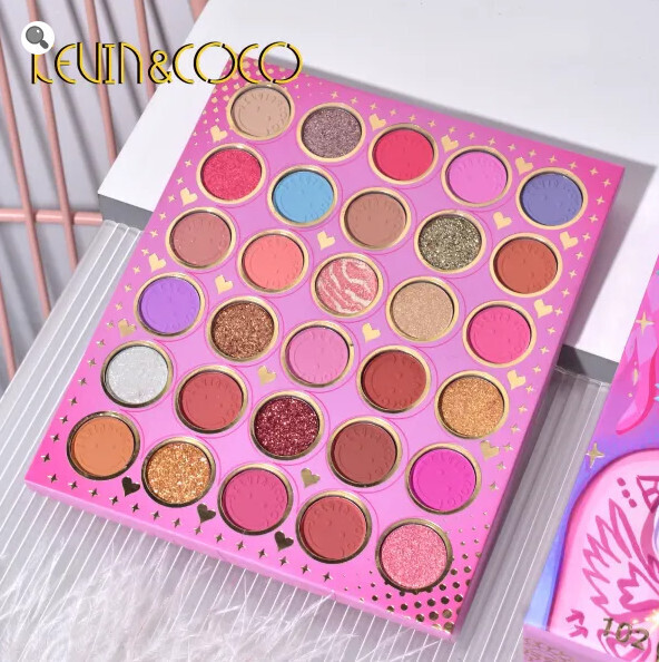 KEVIN&amp;COCO 102 Color Tattoo Girl Eyeshadow Palette