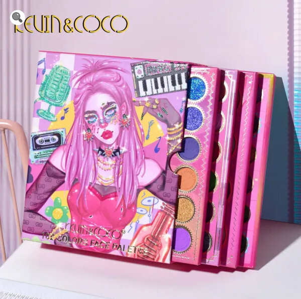 KEVIN&amp;COCO 102 Color Singer Eyeshadow Palette