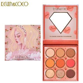 KEVIN &amp; COCO 9 Color Cherry Girl Eyeshadow Palette