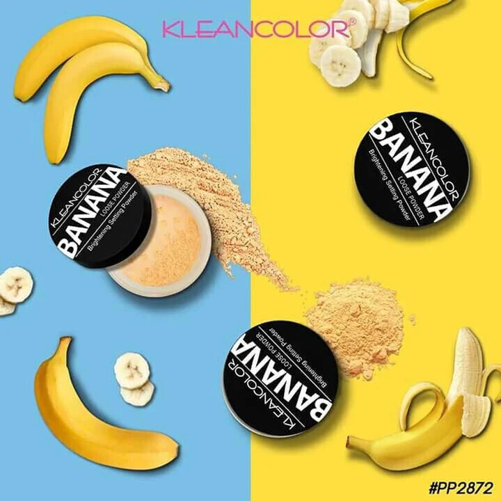 Face-Kleancolor Banana Loose Powder