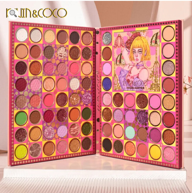 KEVIN&amp;COCO 84 Color Queen of Wave Points Eyeshadow Palette