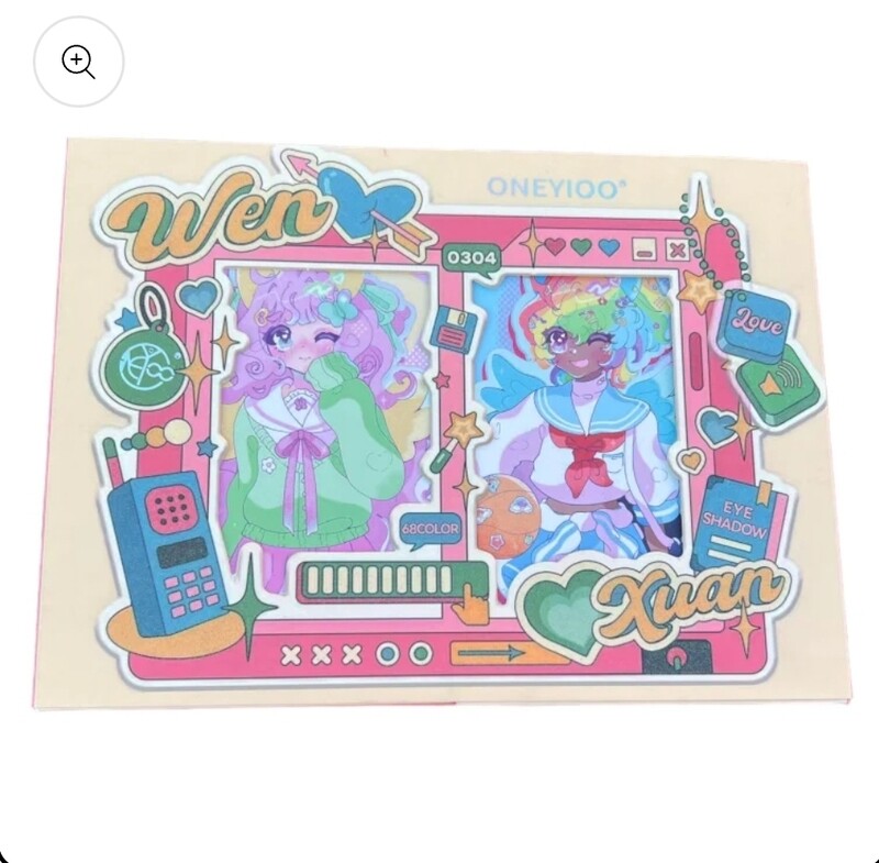 ONEYIOO Anime Eyeshadow Palette