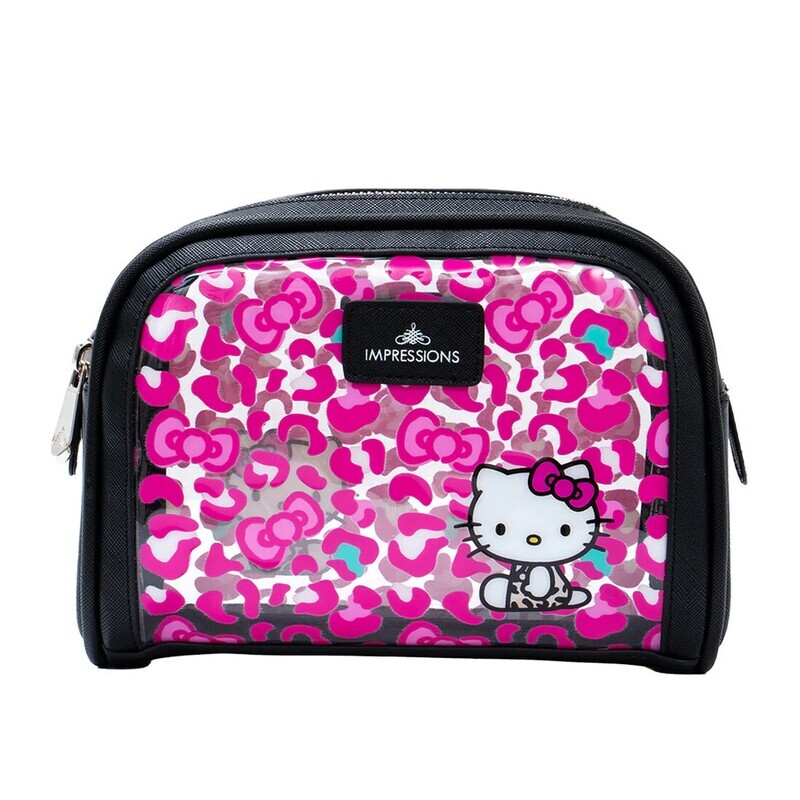 Impressions Vanity Hello Kitty® Double Zipper Cosmetic Case