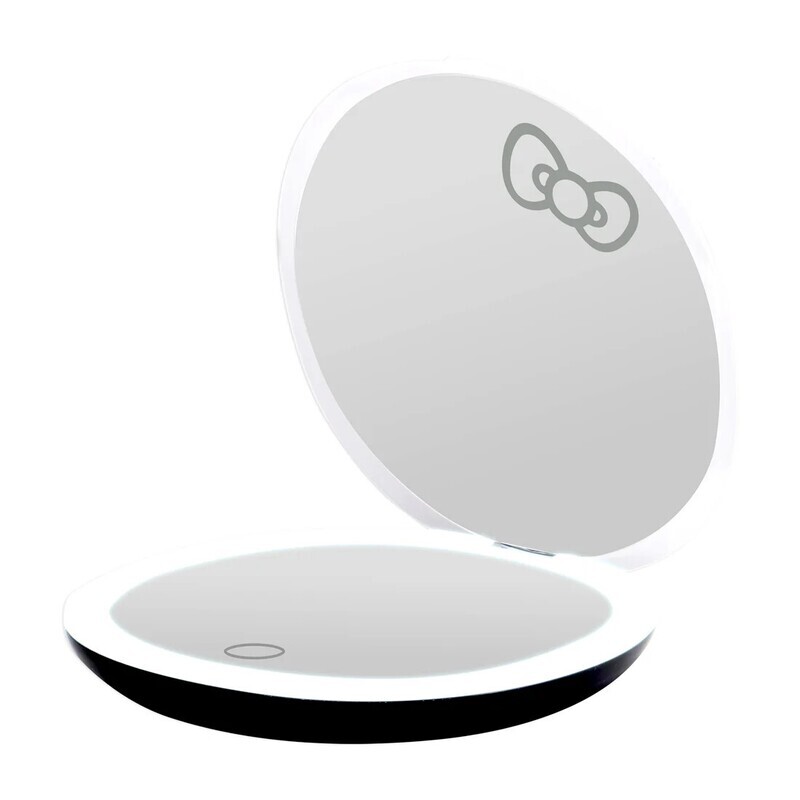 Impressions Vanity Hello Kitty® "The Stripe" LED Compact Mirror