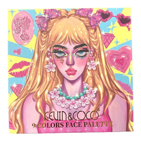 KEVIN&amp;COCO B Doll 9 Color Eyeshadow Palette