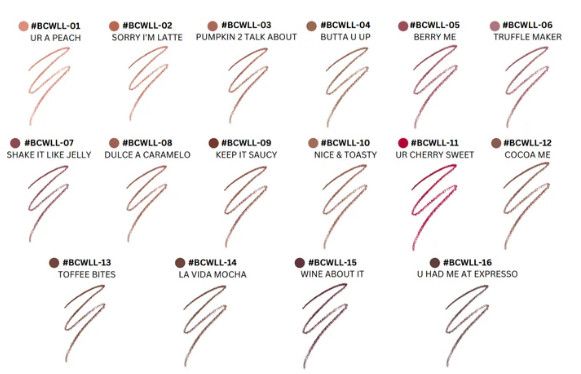 Beauty Creations Wooden Lip Pencil