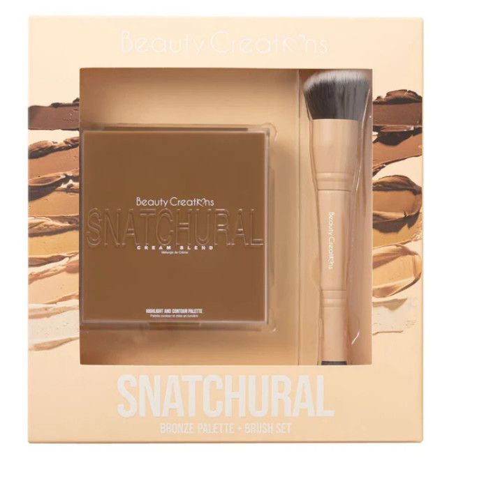 Snatchural Bronze Palette and Brush Set