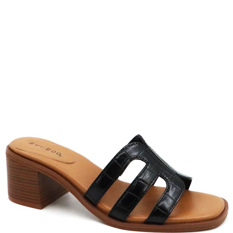 2196817 Faux Crocodile PU Mule