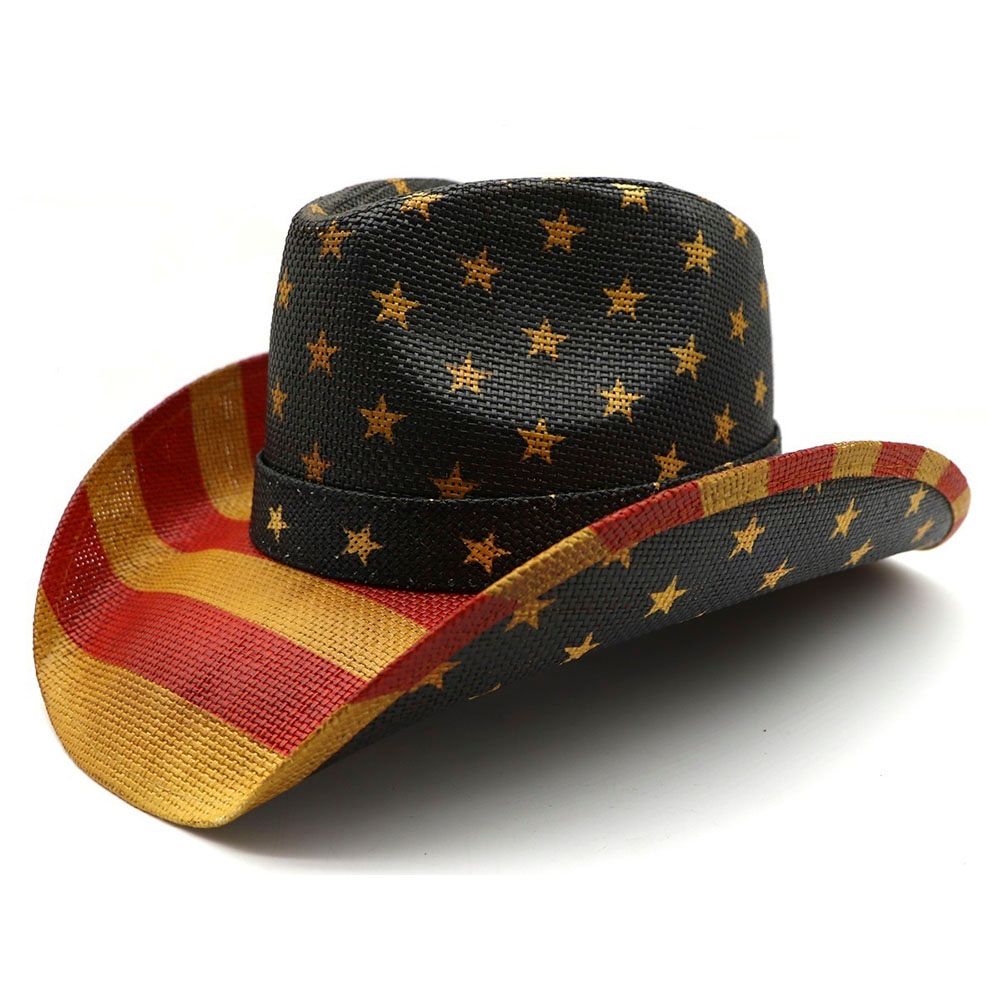 AT-533 American Flag Cowboy Hat