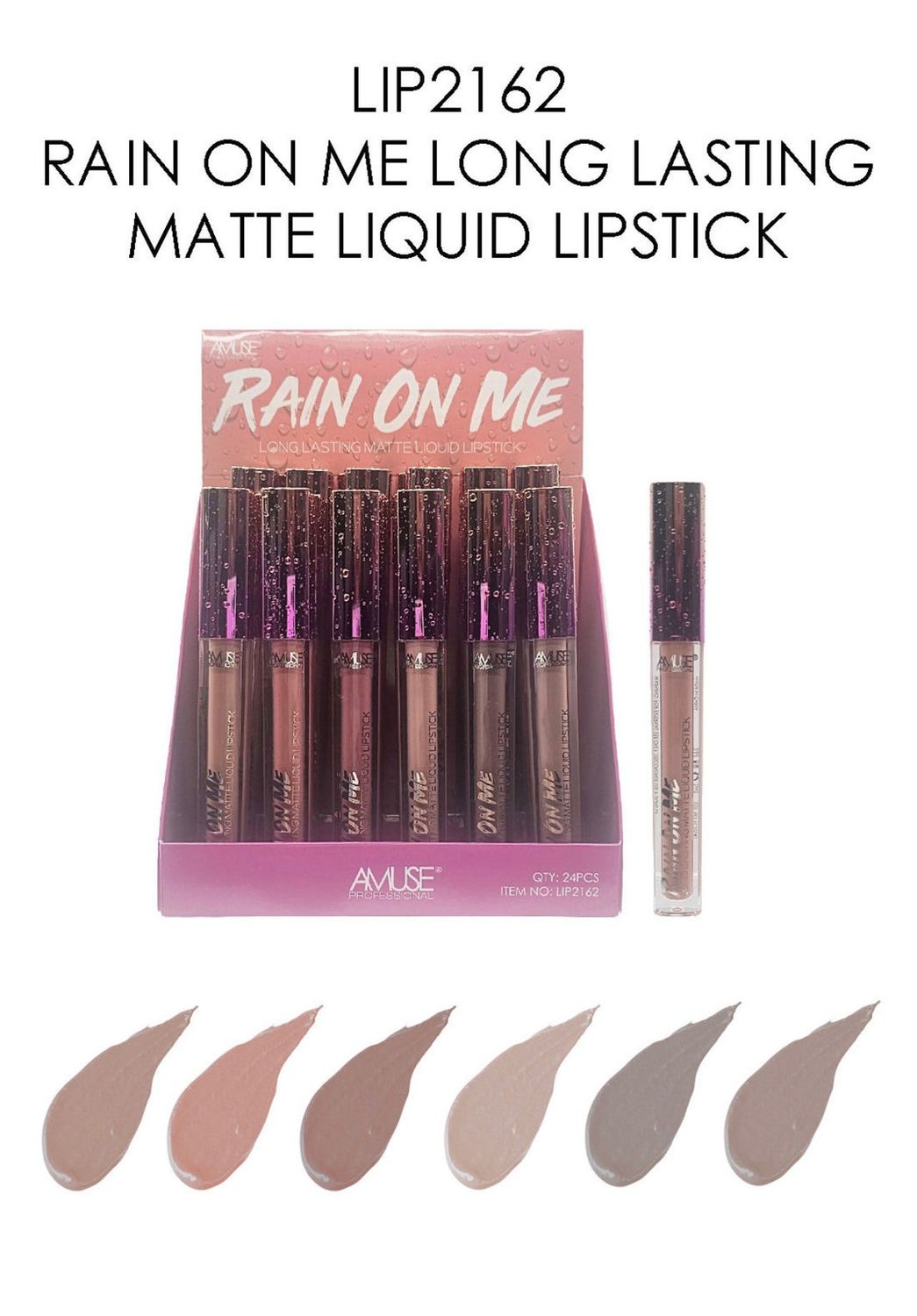 Amuse Rain on Me Long Lasting Matte Liquid Lipstick