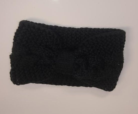 HB22109504   Knitted Headband, Color: Black