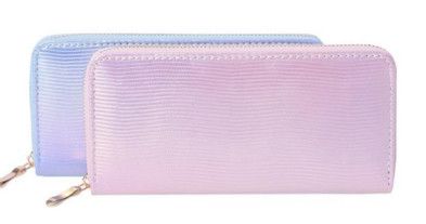 HW-00750 Stylish Texture Wallet, Color: Blue