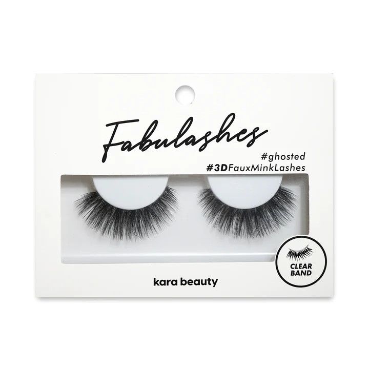 Kara Beauty GHOSTED Invisible Band Fabulashes 3D Faux Mink Lashes, Name: IBL-02