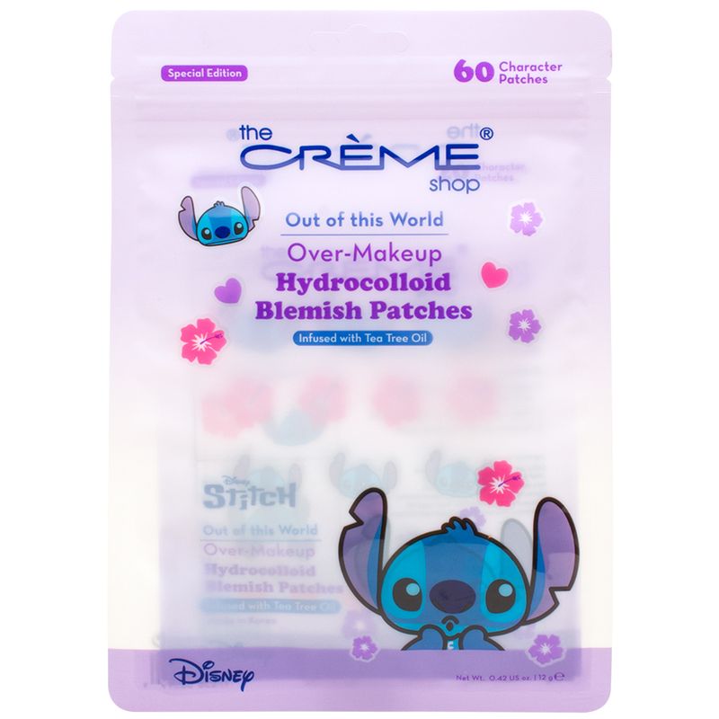 THE CREME SHOP Over Makeup Hydrocolloid 60 Character Blemish Patches Set