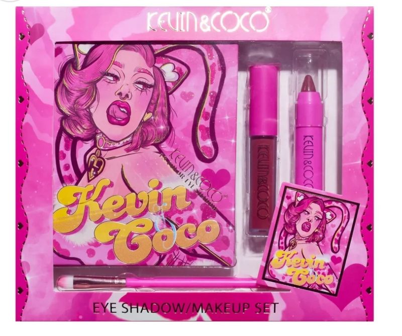 KEVIN&amp;COCO Cat Girl Eyeshadow and Lip Set