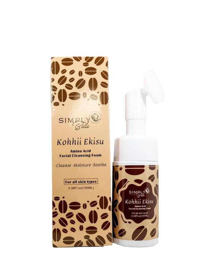 Simply Bella Amino Acid Facial Cleansing Foam COFFEE
