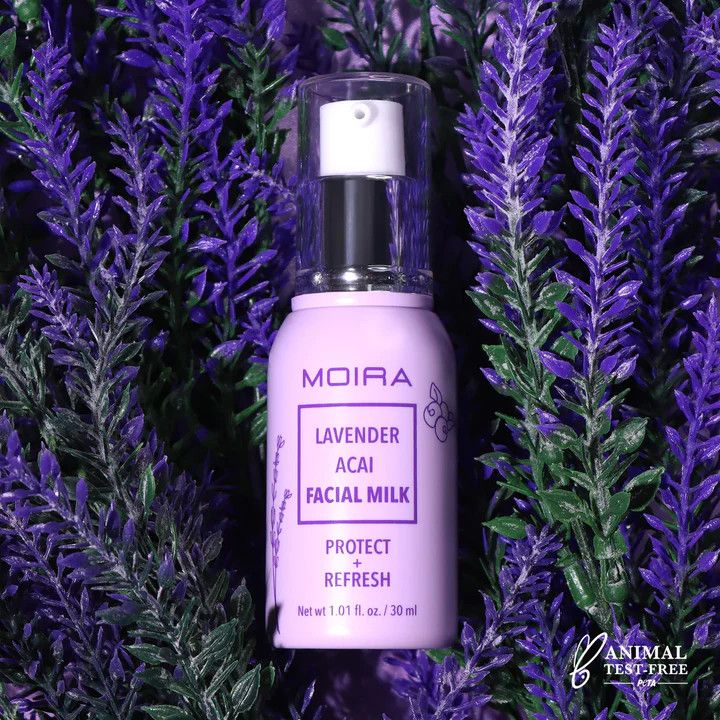 MOIRA Lavender Acai Facial Milk