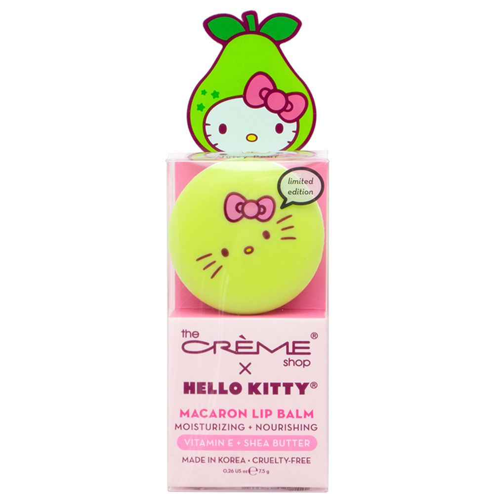 THE CREME SHOP Hello Kitty Macaron Lip Balm Juicy Pear