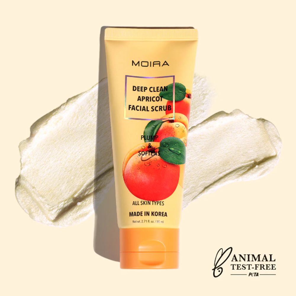 Moira Deep Clean Apricot Facial Scrub