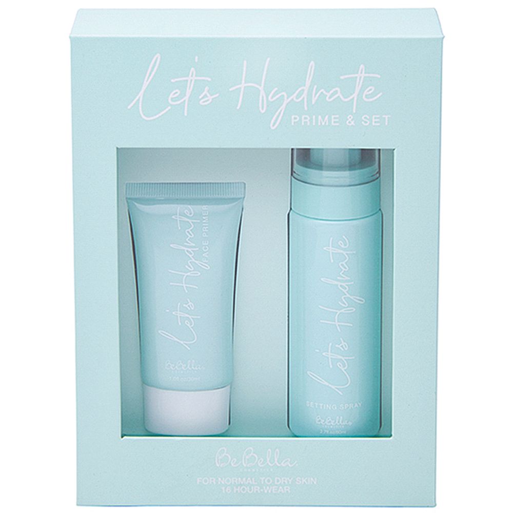 Be Bella Lets Hydrate Primer &amp; Setting Spray Set
