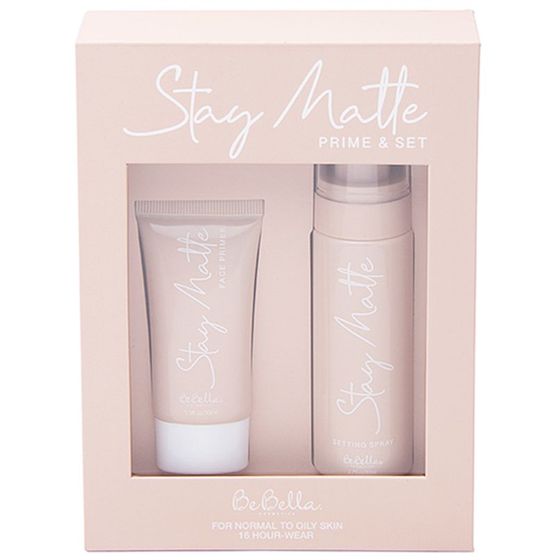 Be Bella Stay Matte Primer &amp; Setting Spray Set
