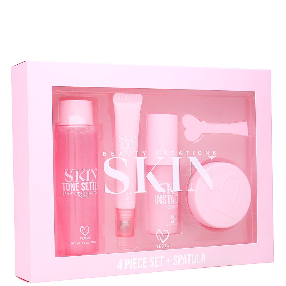 BEAUTY CREATIONS SKIN Beauty 4 Piece and Spatula Set