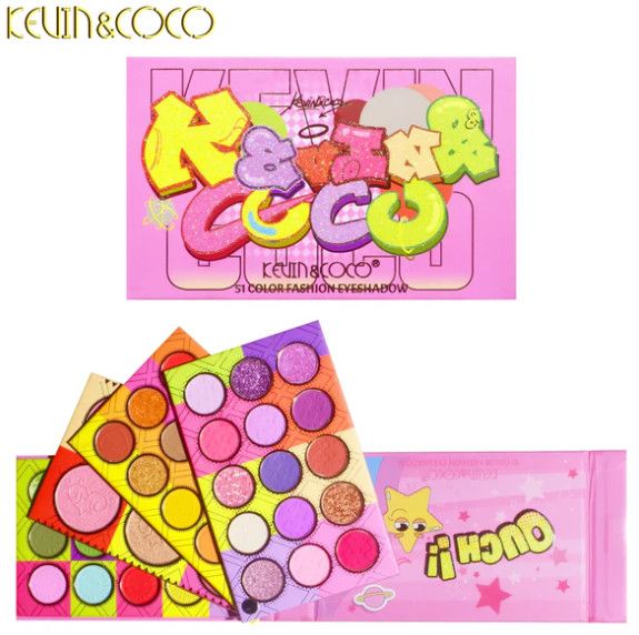 KEVIN&amp;COCO 51 Color Fashion Eyeshadow Palette