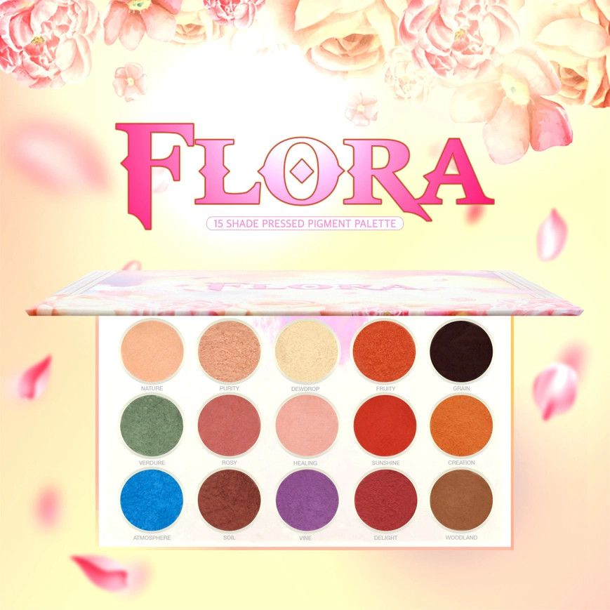 Flora - Pressed Pigment Palette