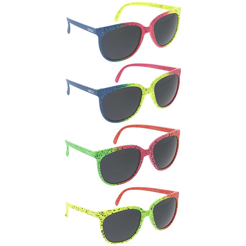SG-80359-KSH Fashion Large Retro 80s Inspired Frame Sunglasses