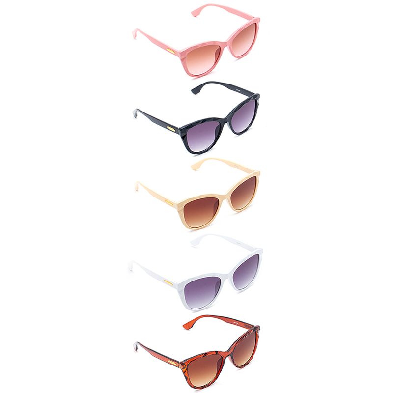 JSG-0058 Round Cat Eye Design Sunglasses